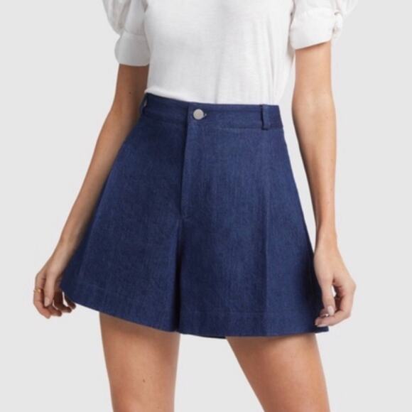 G. Label by Goop High Rise Denim Jean Shorts 29 - Picture 2 of 12